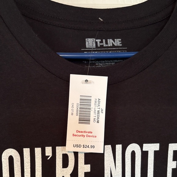 2 funny t’s- I May Be Wrong and Ricky Bobby’s Motto Graphic Tees - Picture 2 of 9